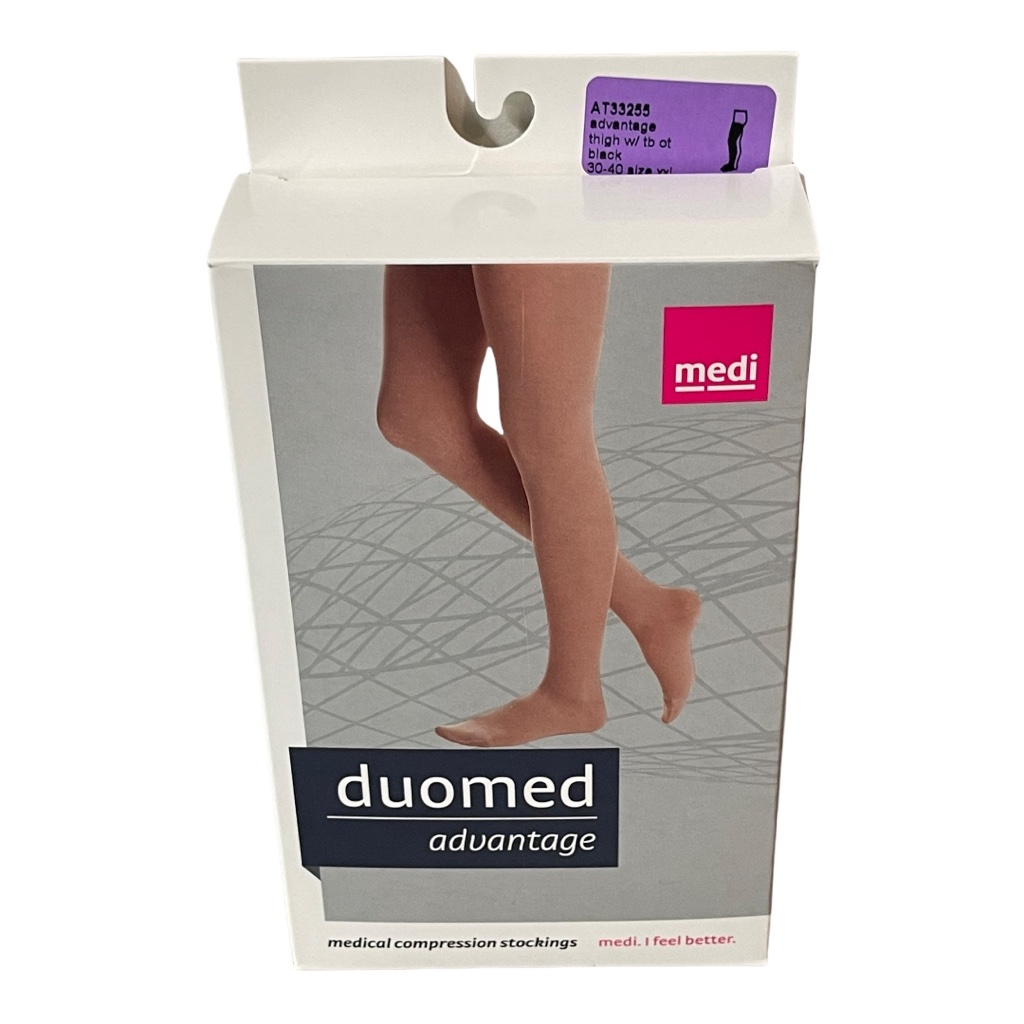 Duomed Advantage 3040 Mmhg Open Toe Thigh High